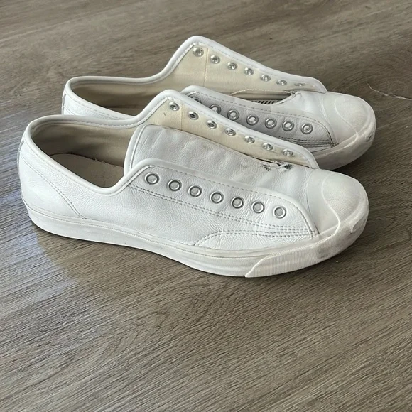 Converse | Shoes | Converse Jack Purcell Leather Sneakers | Poshmark